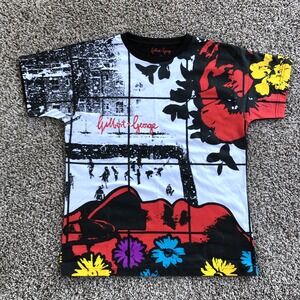 De Young Museum x Gilbert & George Shirt Mens Medium Cotton Graphic Fine Art Tee
